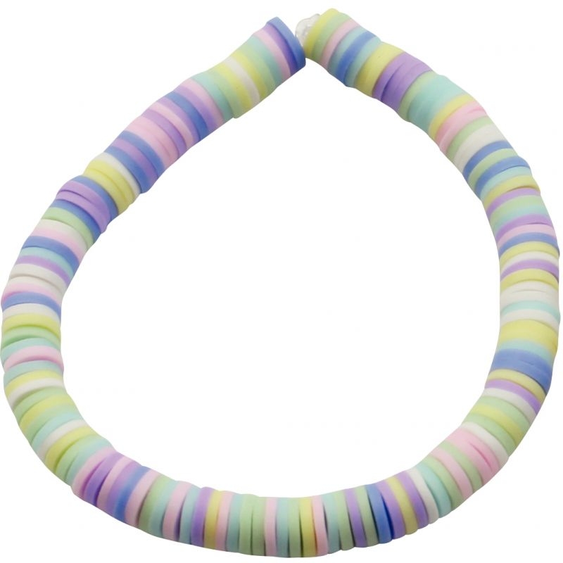 Boite de 5000 perles heishi 24 couleurs assortis