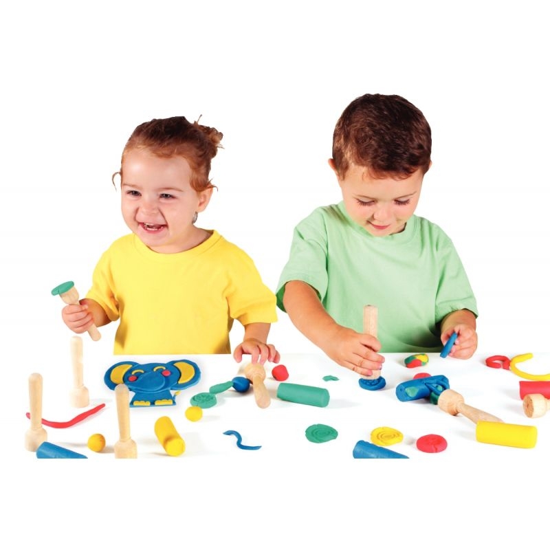 Boite de 60 pains de 38 grammes de plastilina baby