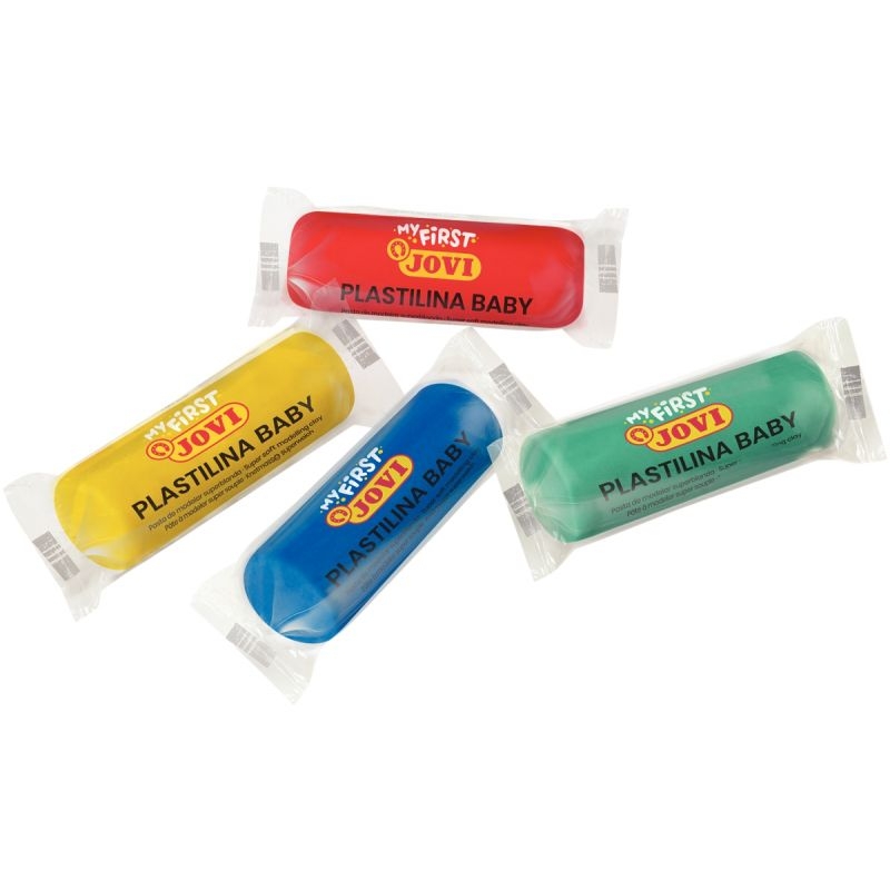 Boite de 60 pains de 38 grammes de plastilina baby