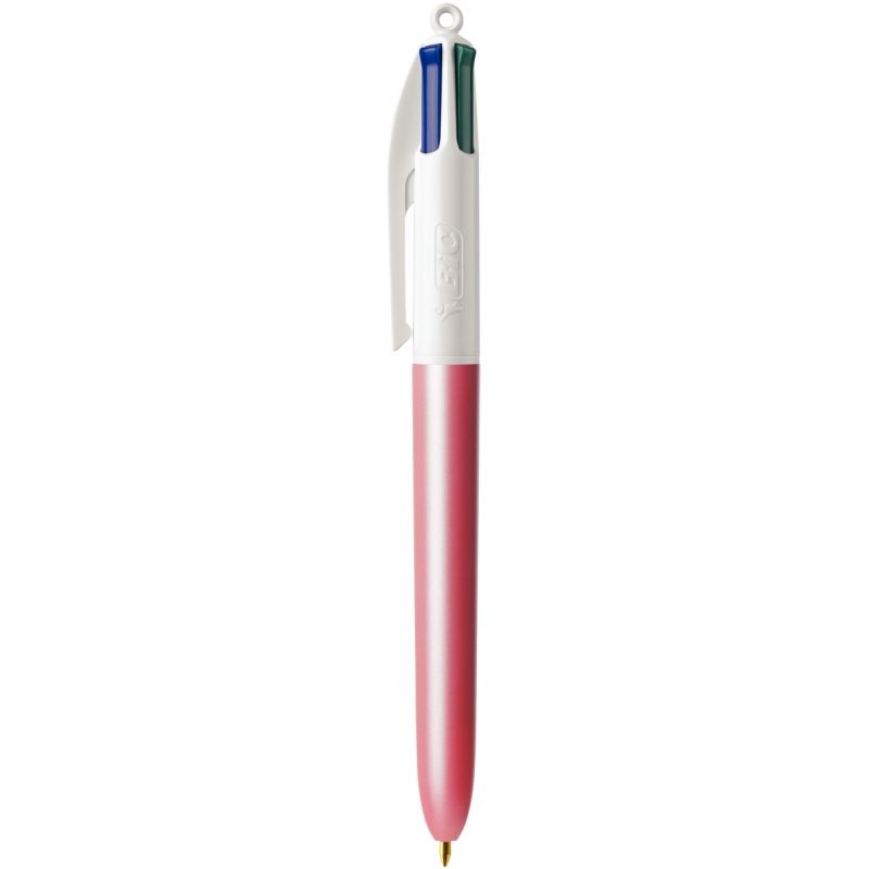 Boîte 12 stylos 4 couleurs Pearl assortis