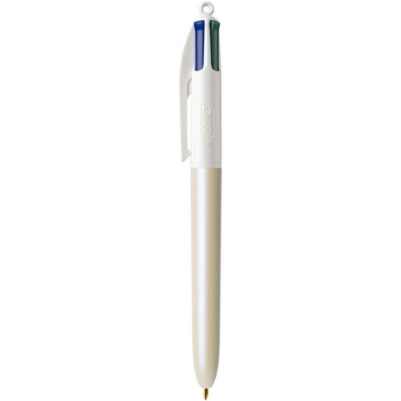 Boîte 12 stylos 4 couleurs Pearl assortis