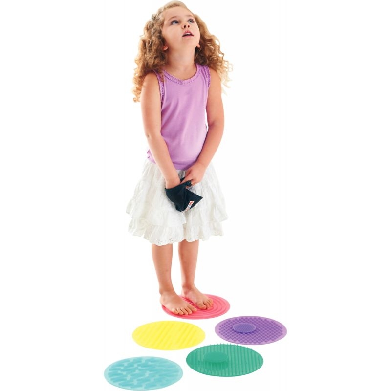 Boîte de 10 disques sensoriels souples