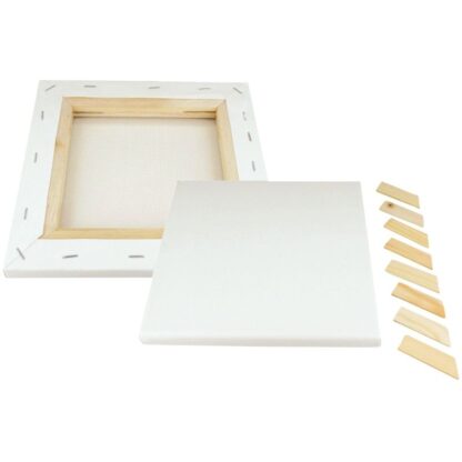 Châssis en bois entoilé 20x20 cm