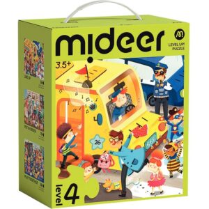 Coffret de 3 puzzles progressifs, la vie en ville