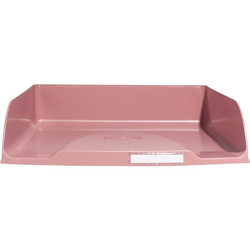 Corbeille à courrier Skandi Vieux rose