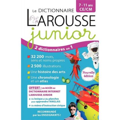 Dictionnaire Larousse Junior Edition 2025