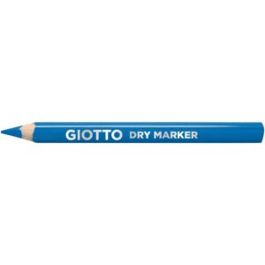 Etui de 12 crayons Dry Marker bleu