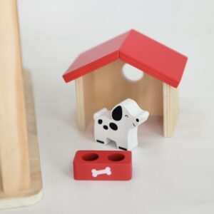 Grande maison de poupées meublée