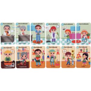Jeu de 7 familles les métiers
