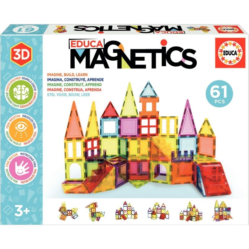 Jeu de construction MAGNETICS, 61 pièces
