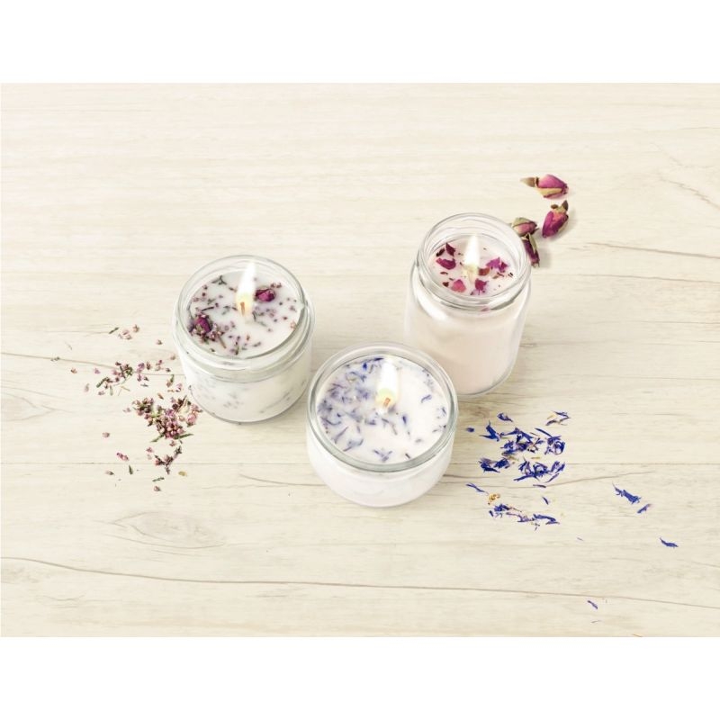 Kit de bougies fleuries pour 12 enfants