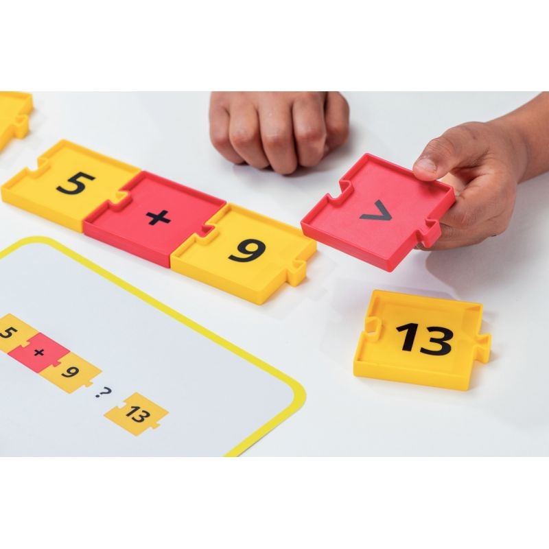 Les nombres connectés avec 24 cartes