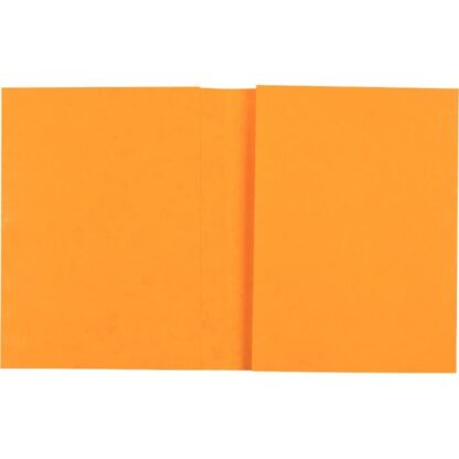 Lot de 10 protèges cahiers 2 rabats 24x32cm carte lustrée coloris jaune