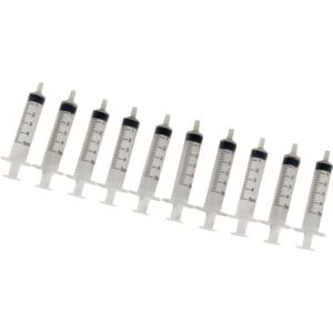 Lot de 10 seringues graduées 5 ml