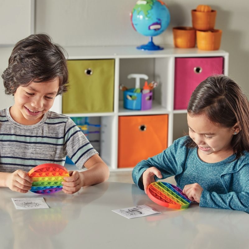 Lot de 6 pop it alphabet