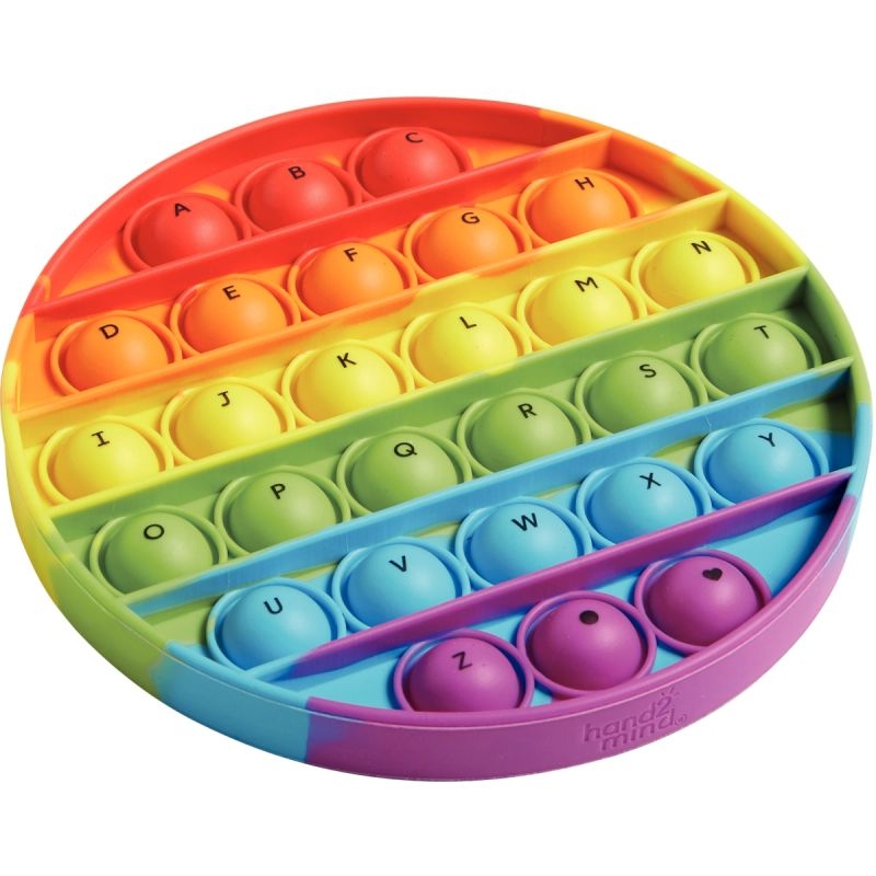 Lot de 6 pop it alphabet