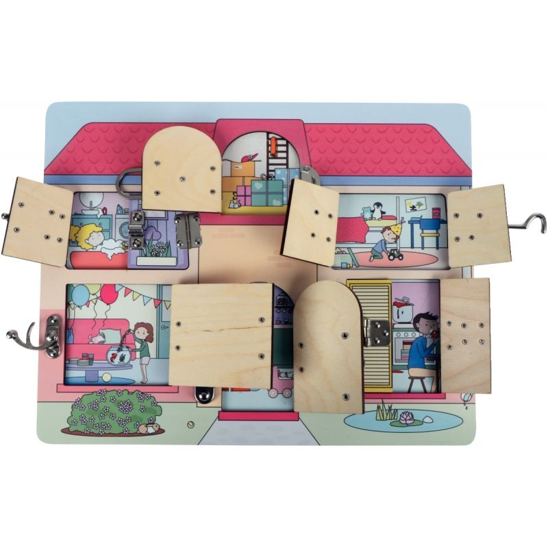 Maxi planche à verrous, la maison