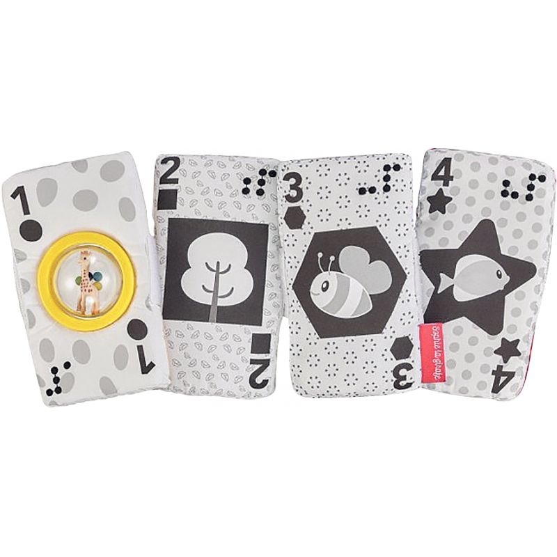 Mes cartes sensorielles en tissu Sophie la Girafe