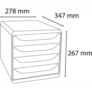 Module 4 tiroirs BIGBOX Skandi