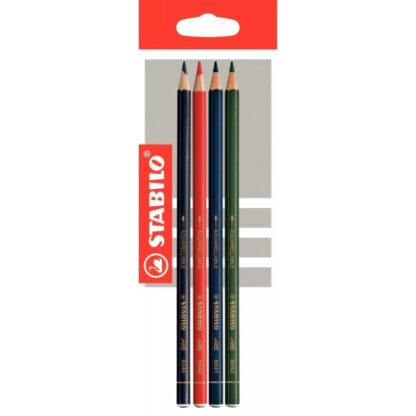 Pochette de 4 crayons effaçable All assortis