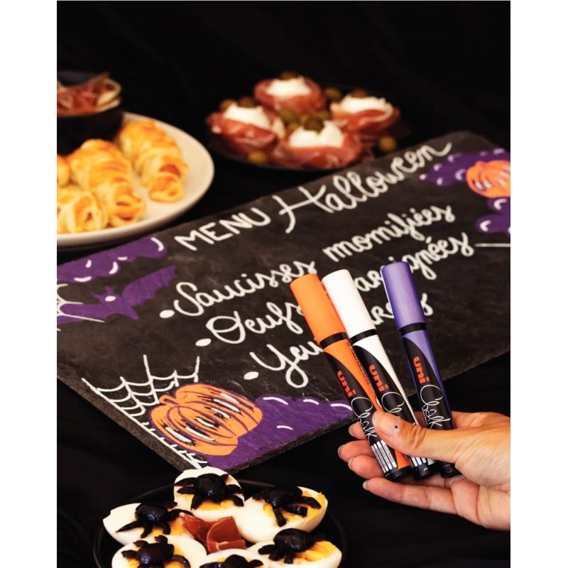 Pochette de 4 marqueurs Chalk Marker Halloween