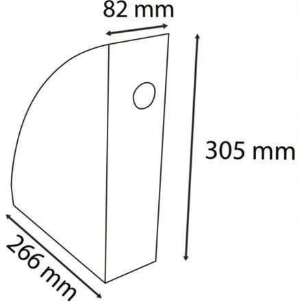 Porte revues Mag-Cube Skandi bleu givré