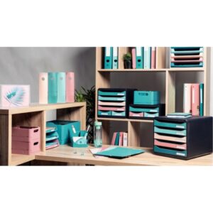 Porte revues Mag-Cube Skandi Vieux rose