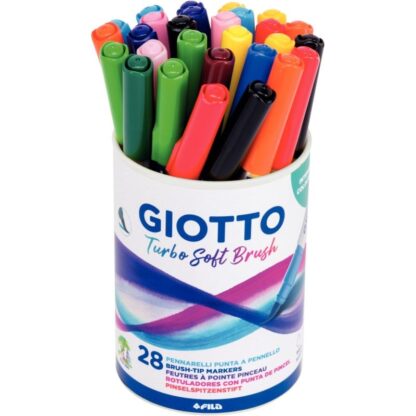 Pot de 28 feutres Soft Brush