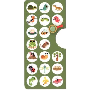 Puzzle d’observation 60 pièces, la savane