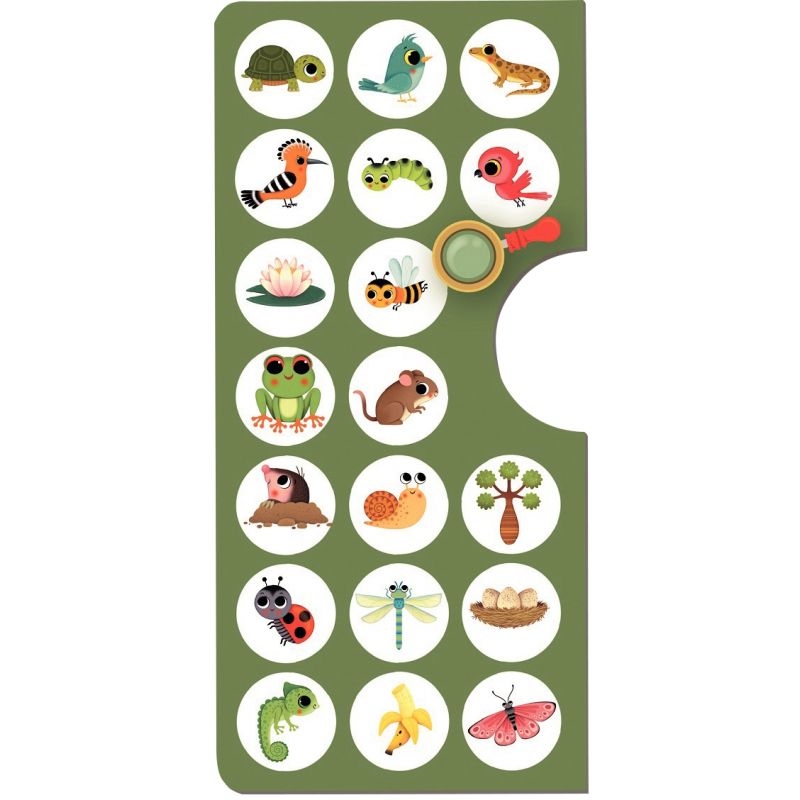 Puzzle d’observation 60 pièces, la savane