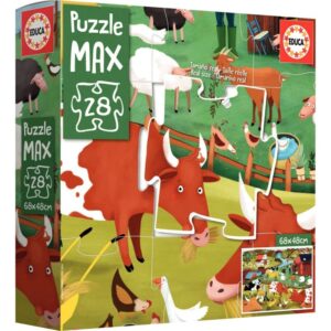 Puzzle MAX 28 pièces, la ferme