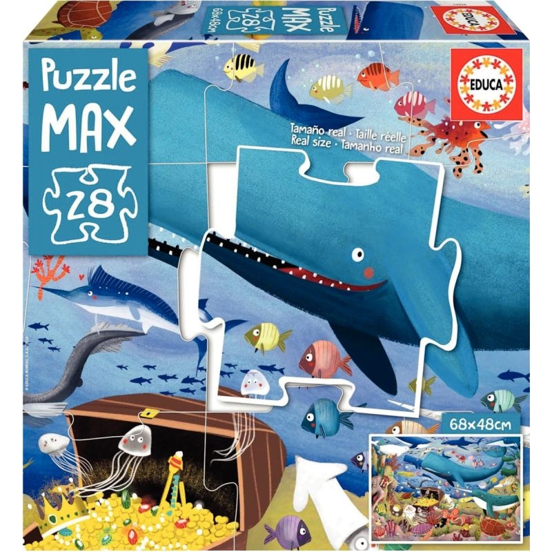 Puzzle MAX 28 pièces, sous la mer
