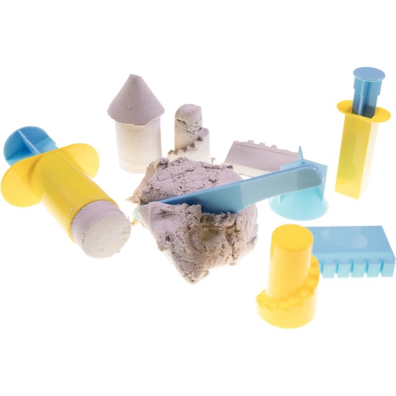 Set de 5 moules et un couteau pour château