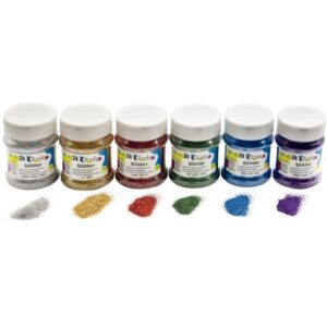 Shaker de paillettes biodégradables 100grammes coloris vert