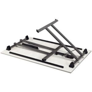 Table pliante multiusage L120 cm P60 cm Blanc
