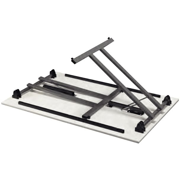 Table pliante multiusage L120 cm P60 cm Blanc