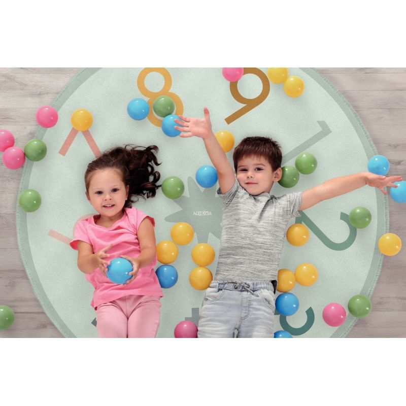 Tapis diamètre 200cm les chiffres de 1 à 9