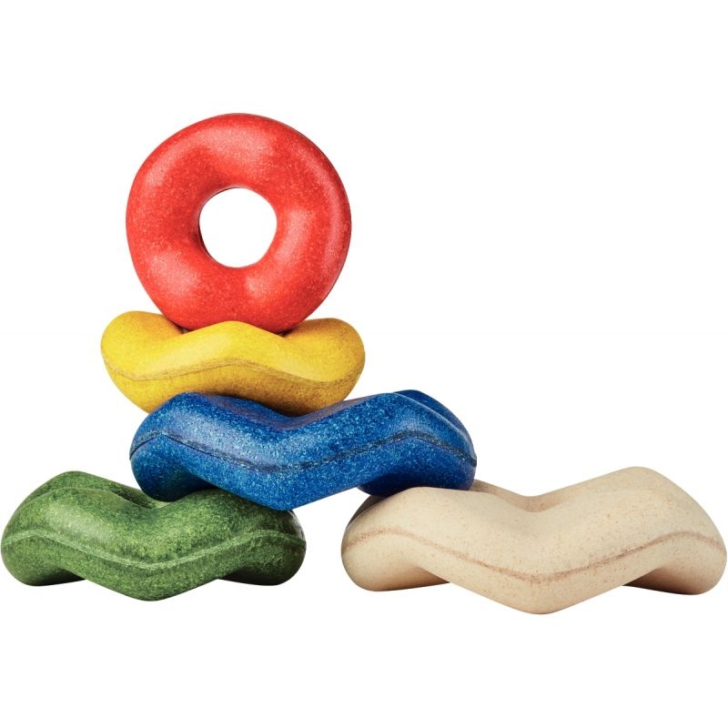 Vagues à empiler en bois PLAN TOYS
