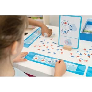 Atelier DIORAMATHS, résolution de problèmes avec le capitaine Trident