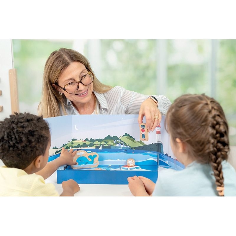 Atelier DIORAMATHS, résolution de problèmes avec le capitaine Trident