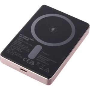 Batterie de secours magnétique Intenso 10000 mAh rose