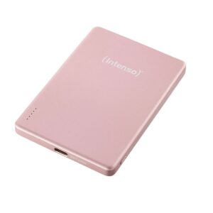 Batterie de secours magnétique Intenso 5000 mAh rose