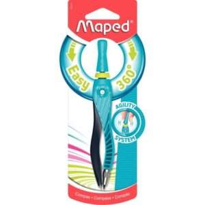 Blister compas KID’Z 360° mine coloris assortis
