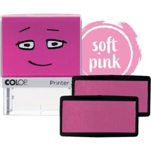 Blister de 2 cassettes d’encrage rose