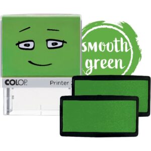 Blister de 2 cassettes d’encrage vert