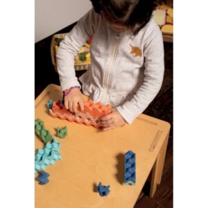 Blocs de construction forme vague, 90 pièces