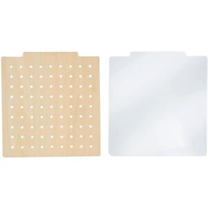 Boite d’activités sensorielles en bois, grand modèle