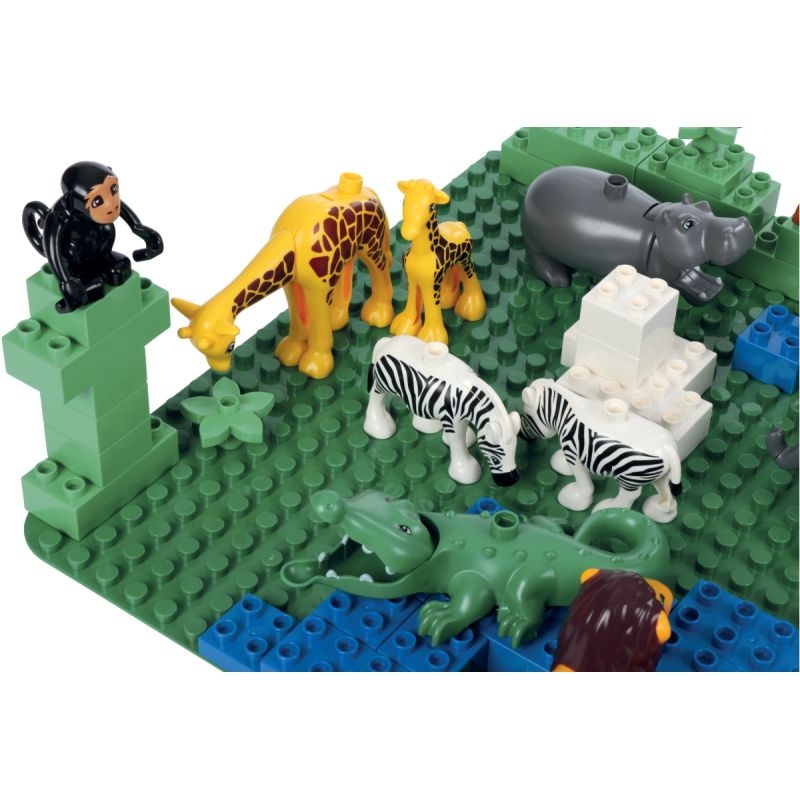 Boite d’animaux et de clôtures pour briques de construction, 100 pièces