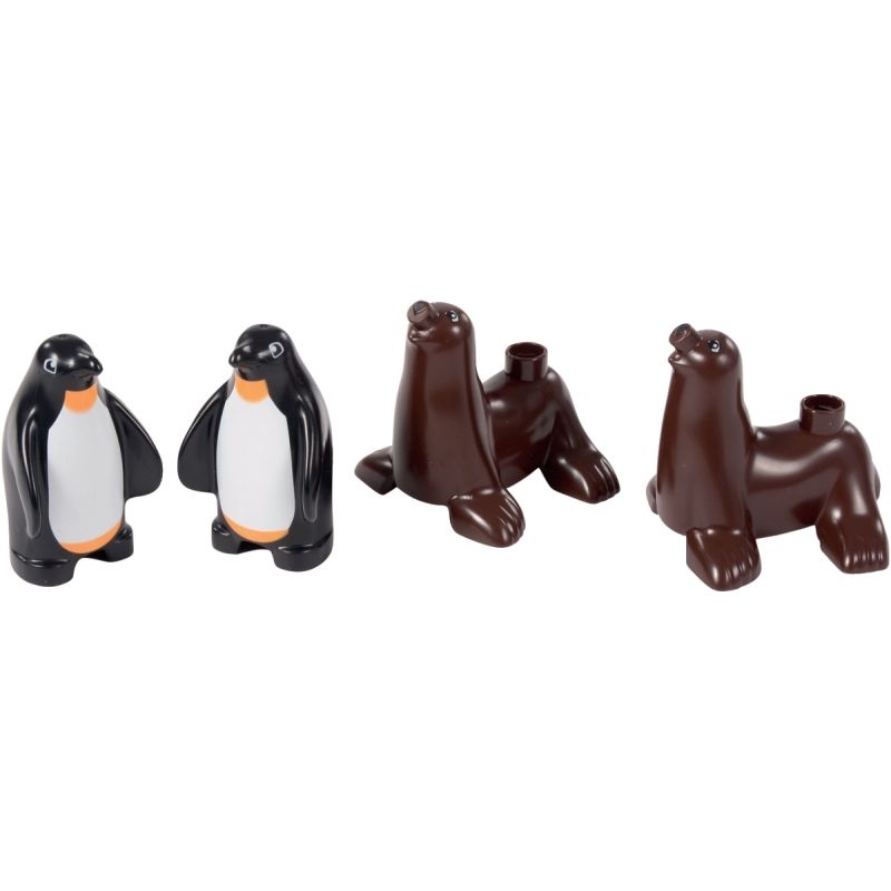 Boite d’animaux et de clôtures pour briques de construction, 100 pièces