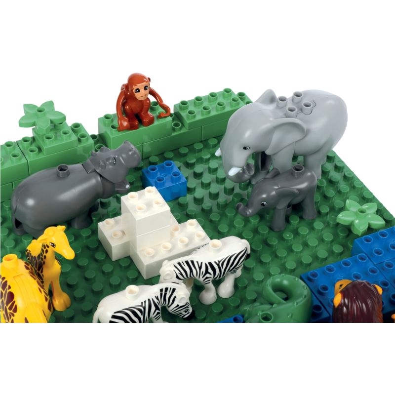 Boite d’animaux et de clôtures pour briques de construction, 100 pièces